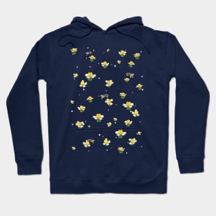 Natural Life Bumble Bee Pattern Hoodie